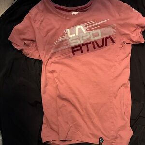 La Sportiva Dusty Rose Logo Tee